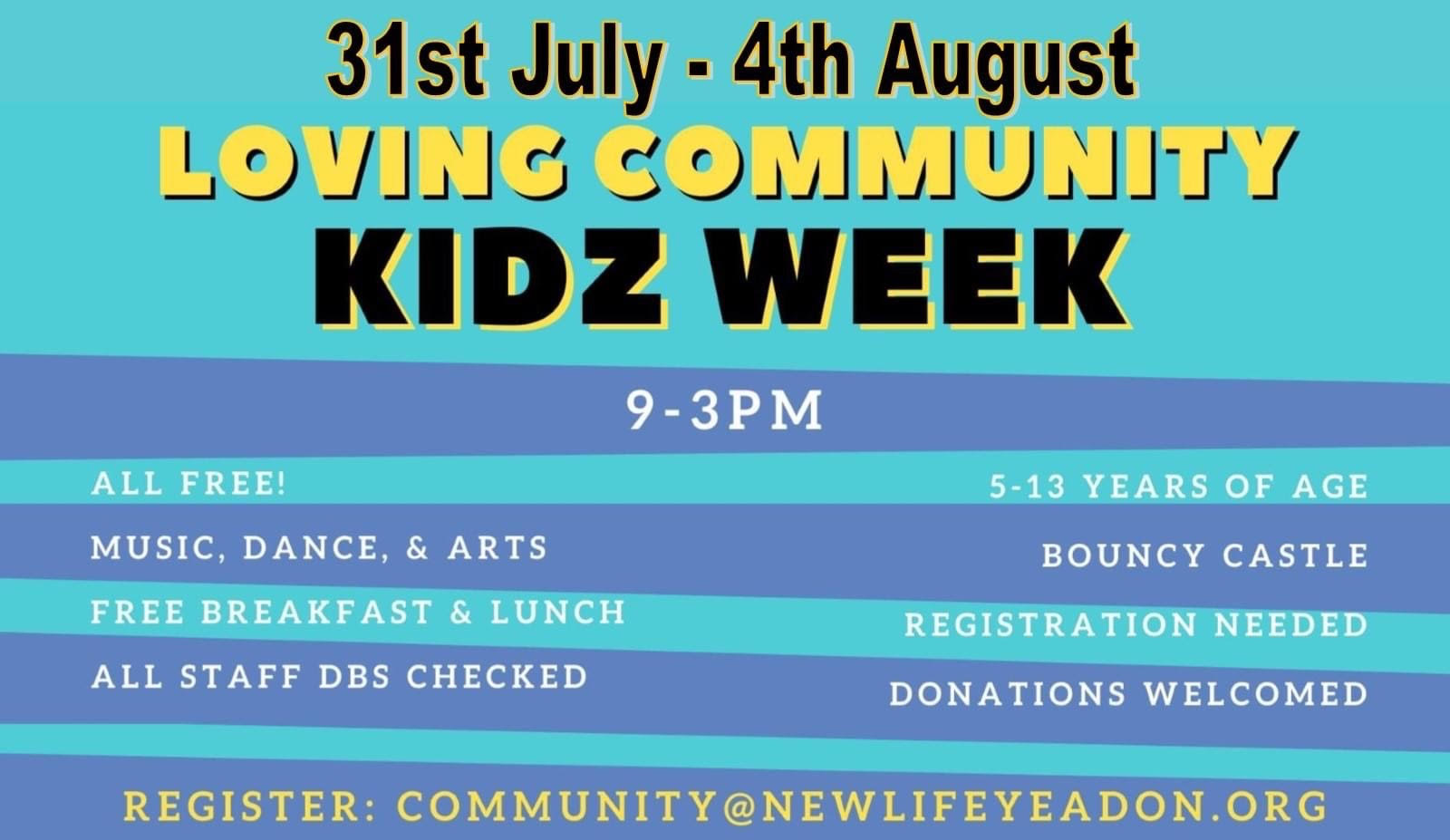 Loving Community Kidz Week 2023